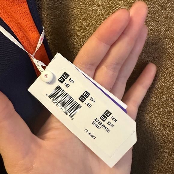 NWT Freya Women's Active Uw Moulded Sports Bra Size 30H Navy Spice - Picture 4 of 5